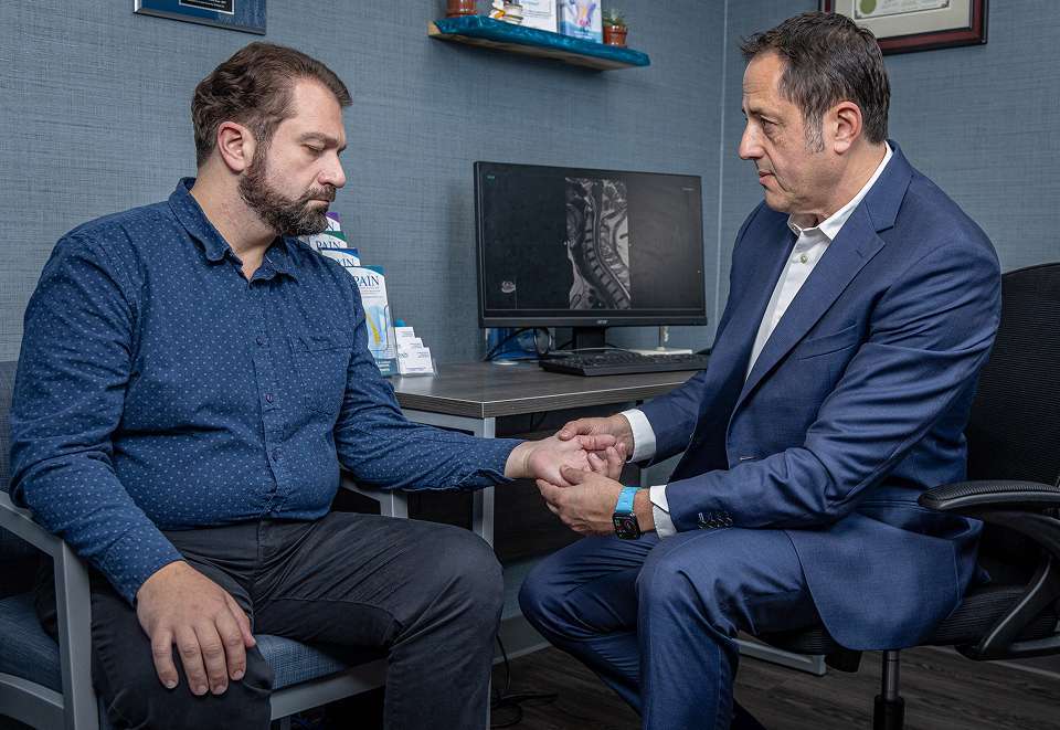 Stem Cell Therapy | Doctor Checking Patients Hand